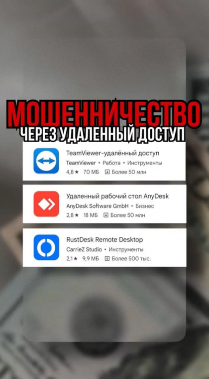 Телефонное мошенничество | Мошенничество через программы удаленного доступа | Часть 1
