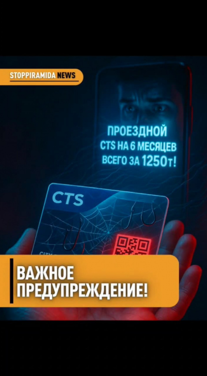 Фишинг | Фейковая реклама проездных карт CTS