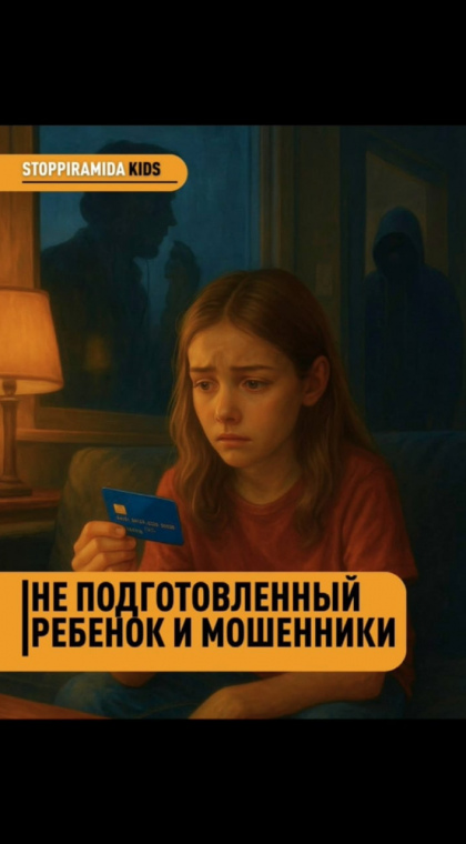 Родителям на заметку | Неподготовленный ребёнок и мошенники