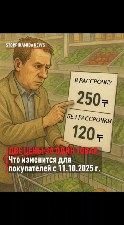 Кредиты и микрозаймы | Две цены за один товар: что изменится для покупателей с 11.10.2025