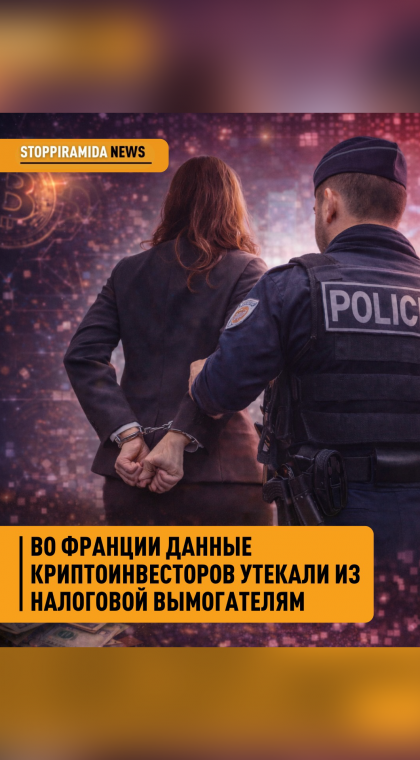 Криптоновости | Во Франции данные криптоинвесторов утекали из налоговой вымогателям