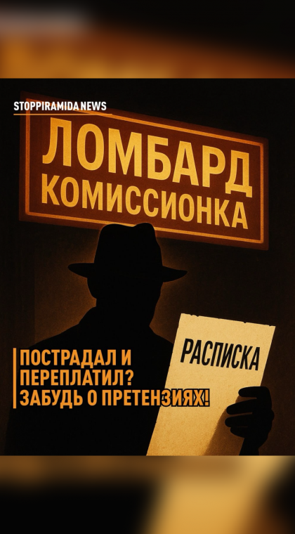 STOP МФО | Комиссионки под видом ломбардов обманывали людей